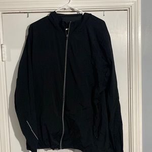 Lululemon black wind breaker